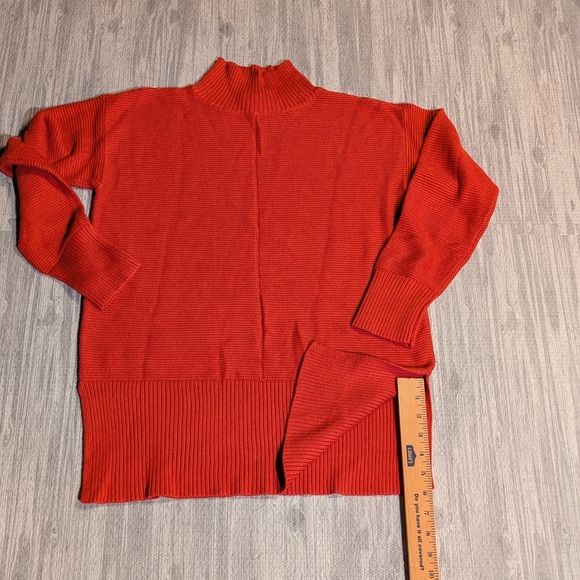 NWT Women's Talbots Rust Original Turtleneck Tunic Sweater | Size S - Picture 6 of 11
